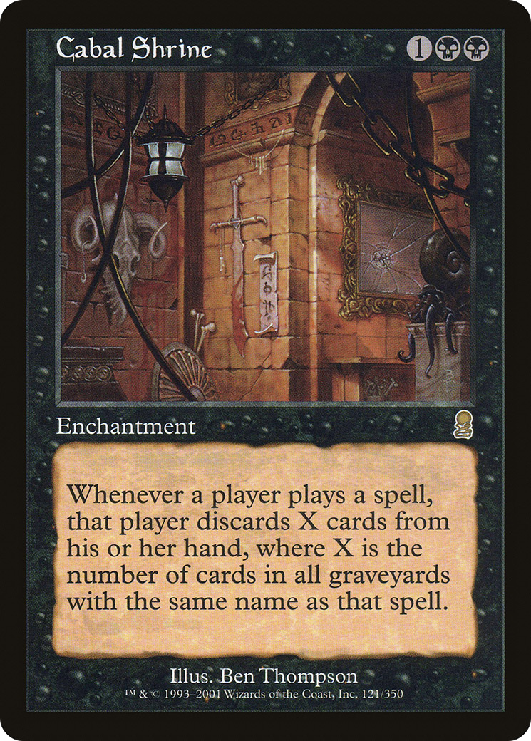 Cabal Shrine (ODY-121) - Odyssey Foil