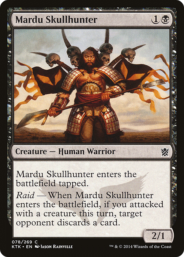 Mardu Skullhunter (KTK-078) - Khans of Tarkir Foil