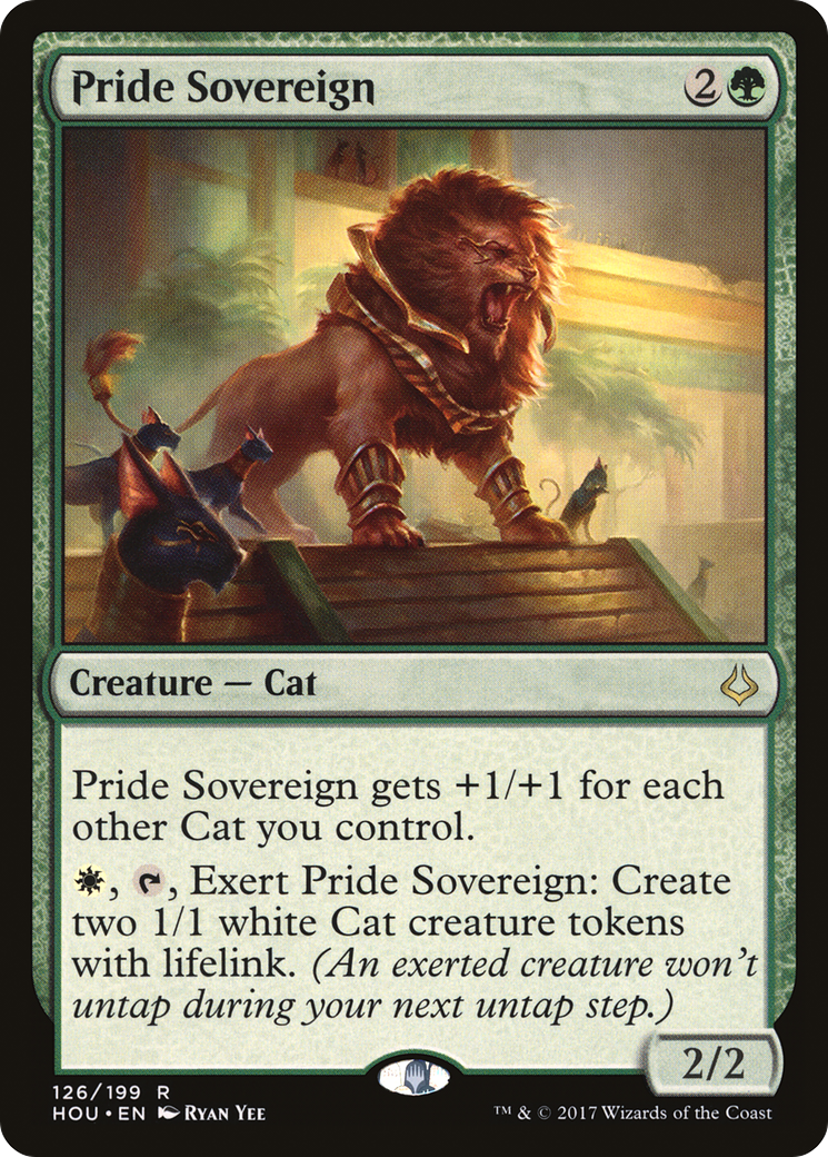 Pride Sovereign (HOU-126) - Hour of Devastation Foil