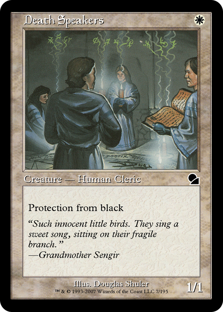 Death Speakers (ME1-007) - Masters Edition Foil