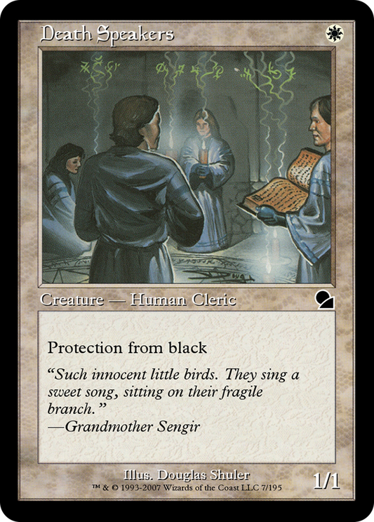 Death Speakers (ME1-007) - Masters Edition Foil