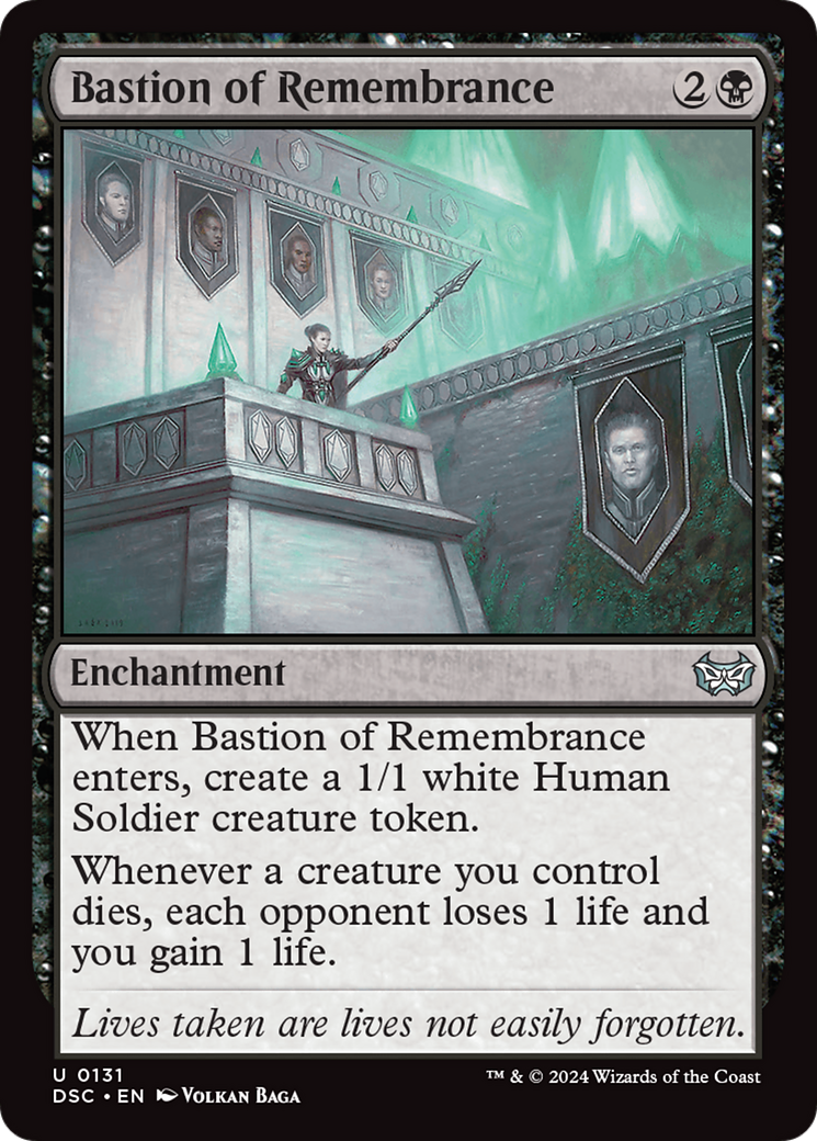 Bastion of Remembrance (DSC-131) - Duskmourn: House of Horror Commander