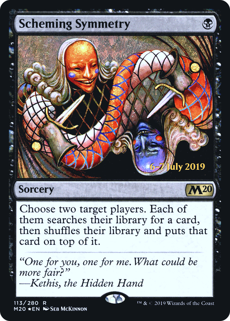 Scheming Symmetry (PRE-113S) - Core Set 2020 Promos (Prerelease) Foil