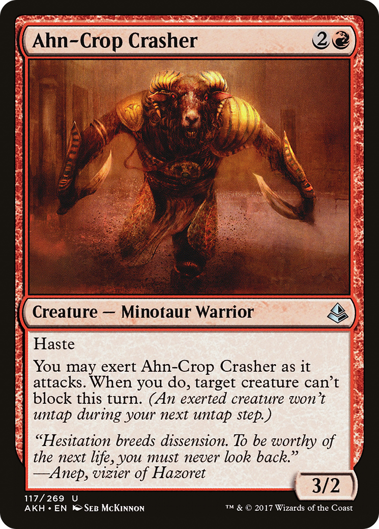 Ahn-Crop Crasher (AKH-117) - Amonkhet