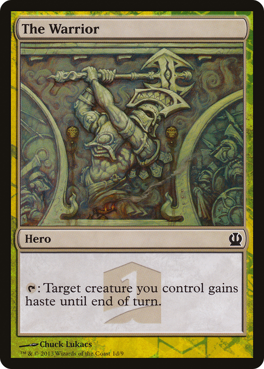 The Warrior (THP1-01D) - Theros Hero's Path