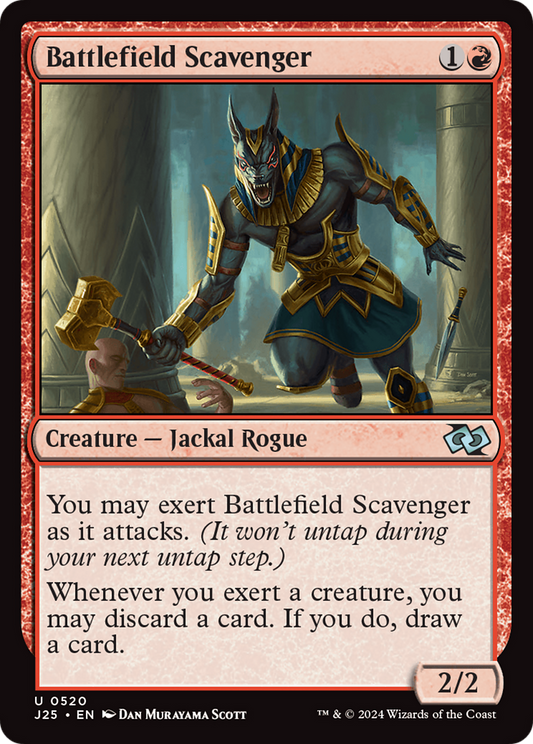 Battlefield Scavenger (J25-520) - Foundations Jumpstart Foil