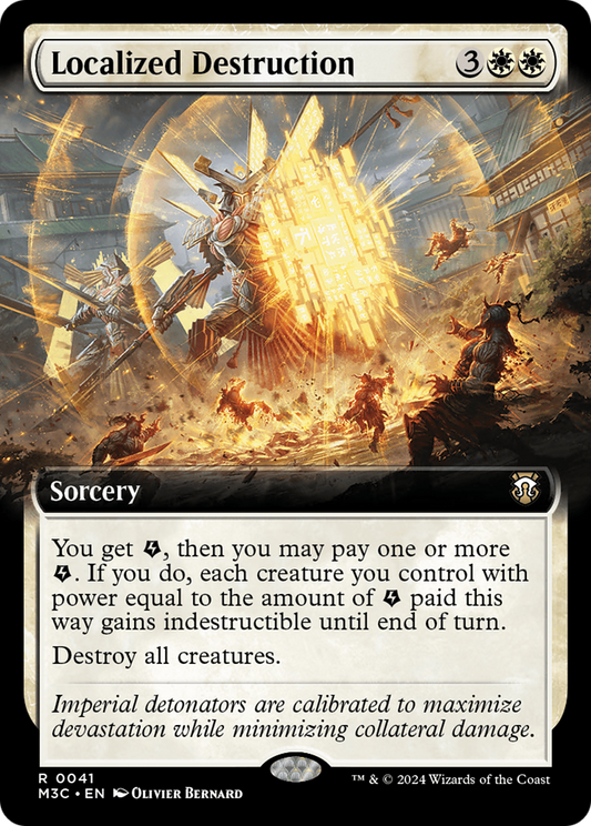 Localized Destruction (M3C-041) - Modern Horizons 3 Commander: (Extended Art) Foil