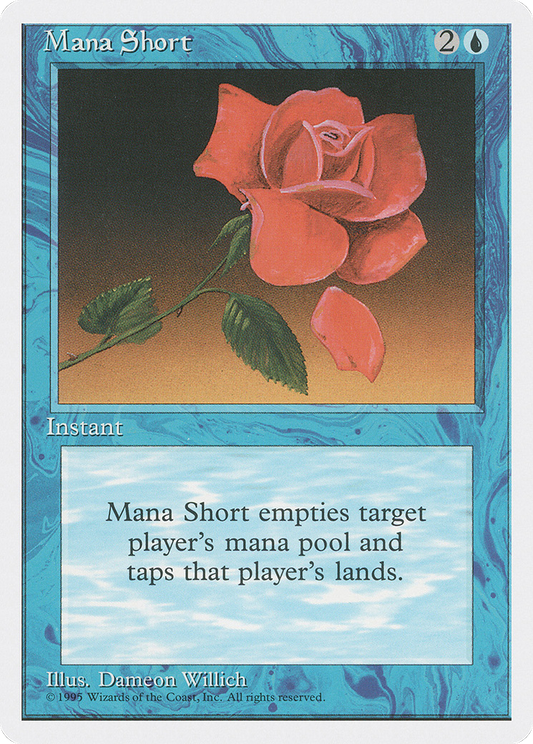 Mana Short (4ED-085) - Fourth Edition