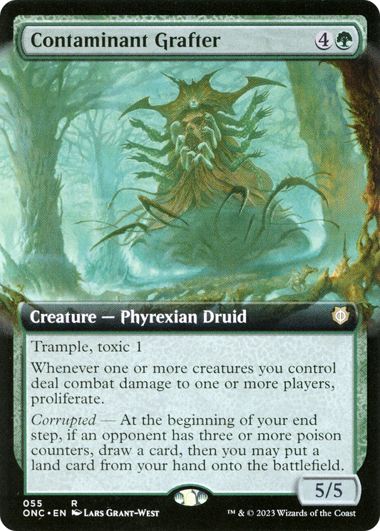 Contaminant Grafter (ONC-055) - Phyrexia: All Will Be One Commander: (Extended Art)