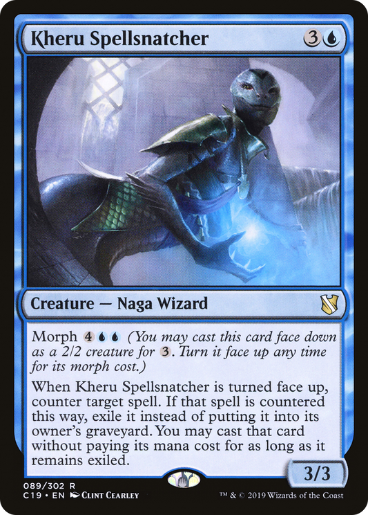 Kheru Spellsnatcher (C19-089) - Commander 2019