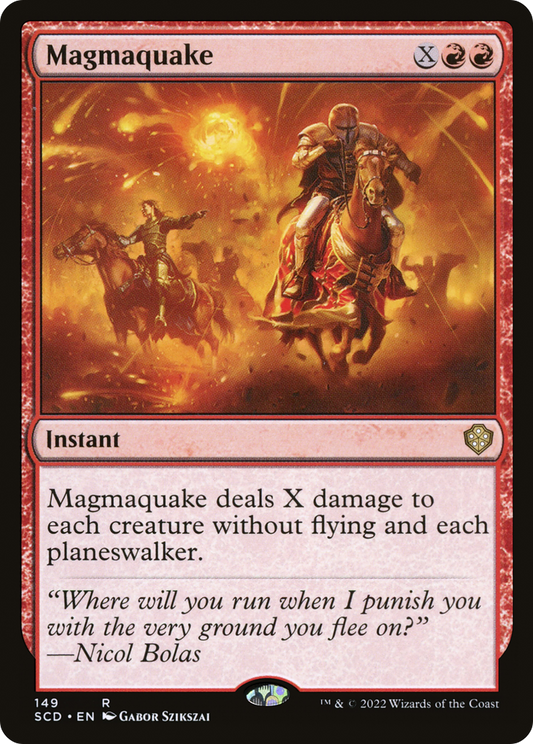 Magmaquake (SCD-149) - Starter Commander Decks