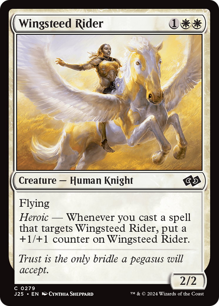 Wingsteed Rider (J25-279) - Foundations Jumpstart