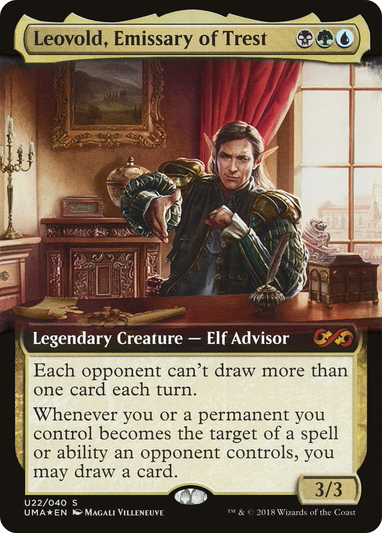 Leovold, Emissary of Trest (PUMA-U22) - Ultimate Box Topper: (Extended Art) Foil