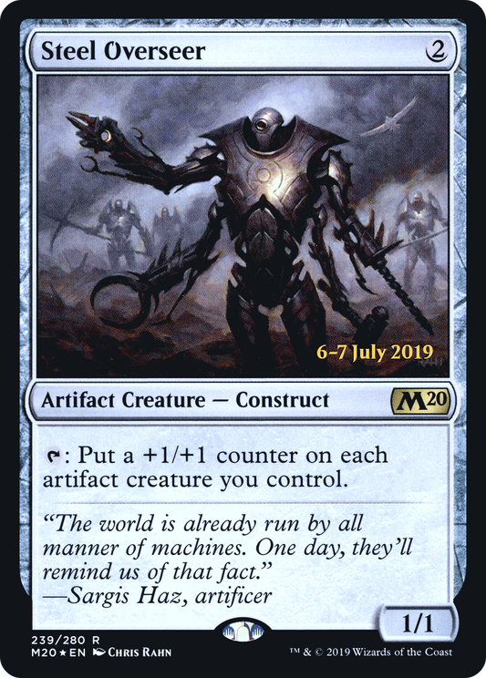 Steel Overseer (PM20-239S) - Core Set 2020 Promos Foil