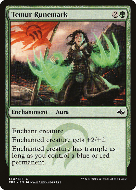 Temur Runemark (FRF-140) - Fate Reforged