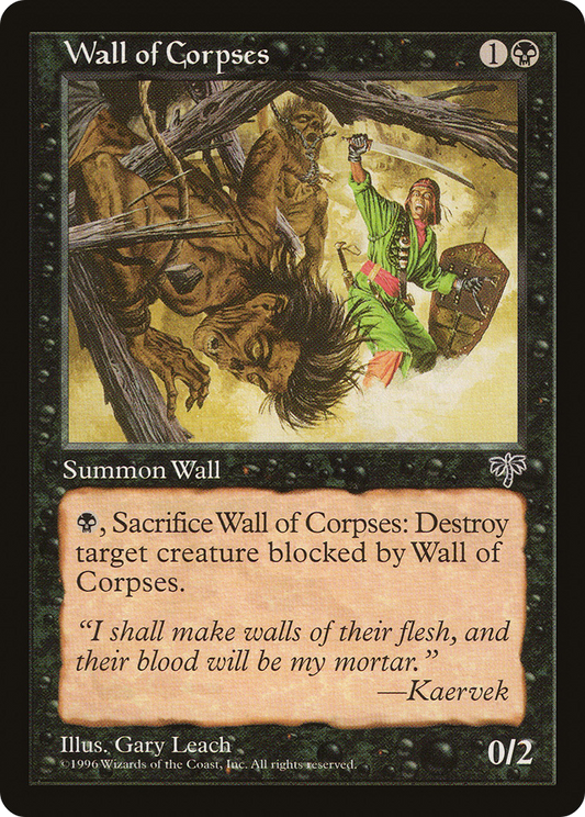 Wall of Corpses (MIR-151) - Mirage