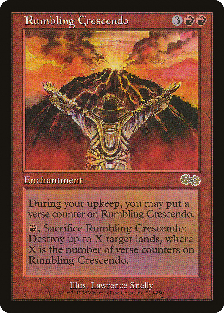 Rumbling Crescendo (USG-210) - Urza's Saga