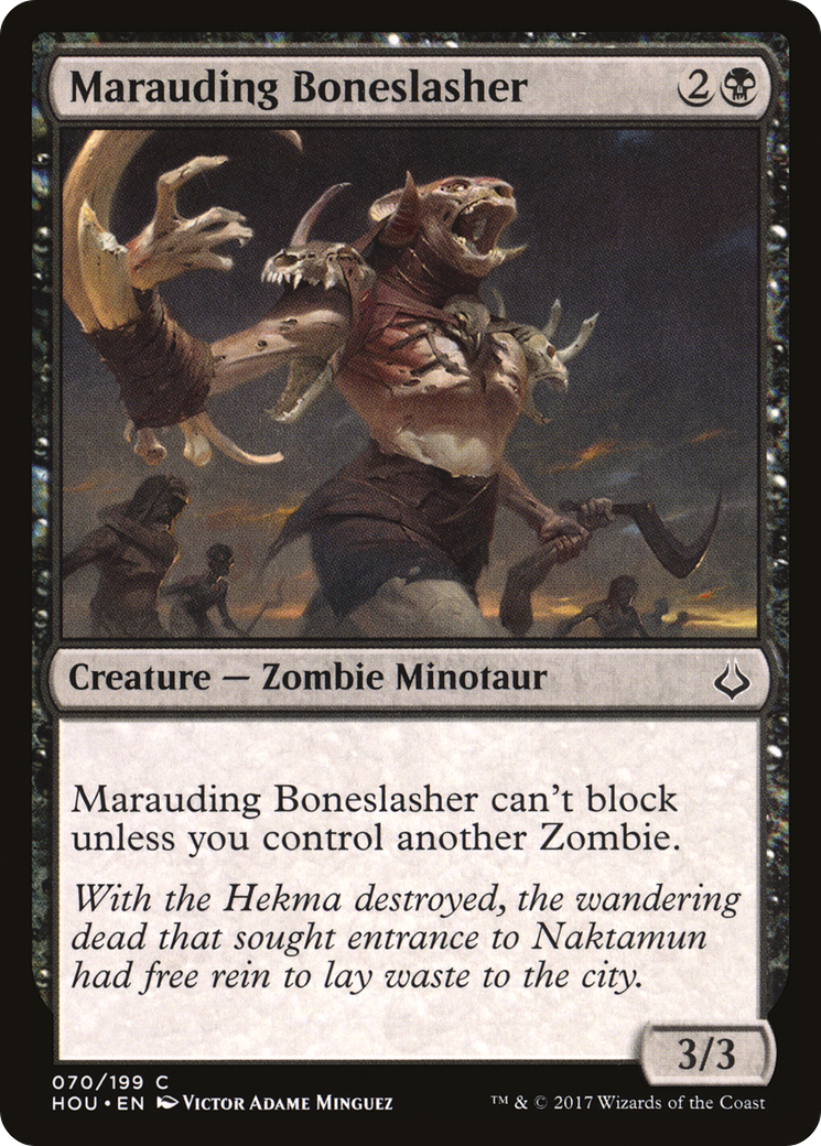 Marauding Boneslasher (HOU-070) - Hour of Devastation