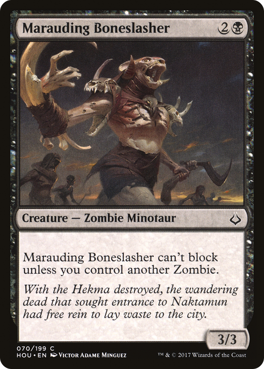 Marauding Boneslasher (HOU-070) - Hour of Devastation