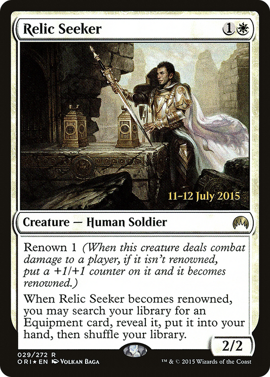 Relic Seeker (PORI-29S) - Magic Origins Promos Foil