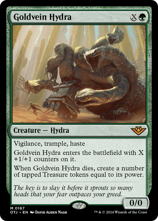 Goldvein Hydra (OTJ-167) - Outlaws of Thunder Junction Foil