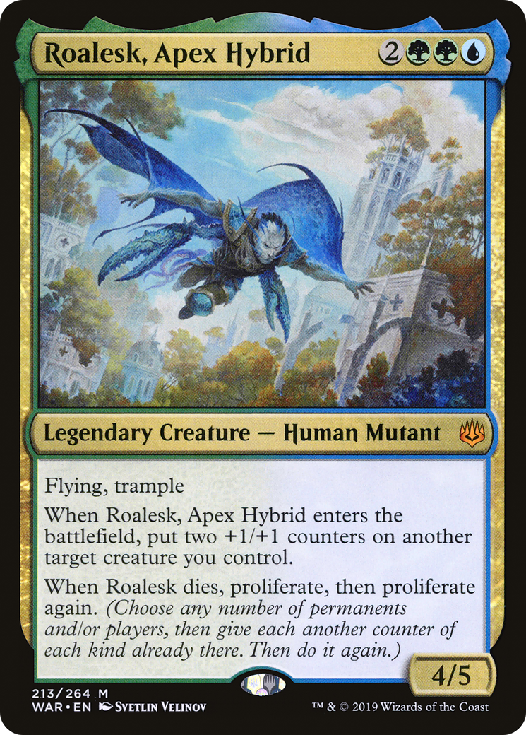 Roalesk, Apex Hybrid (WAR-213) - War of the Spark Foil