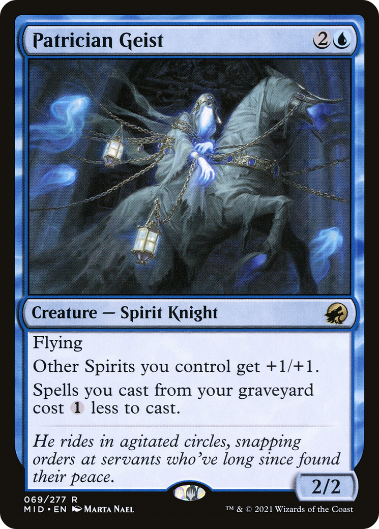 Patrician Geist (MID-069) - Innistrad: Midnight Hunt