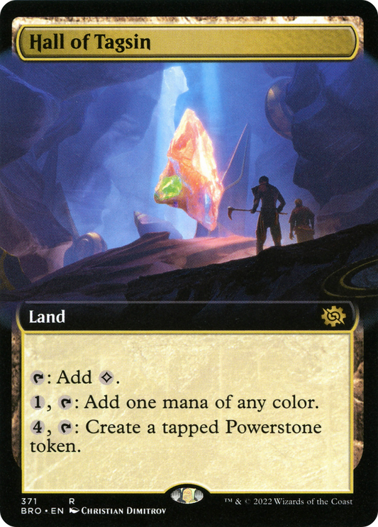 Hall of Tagsin (Extended Art) (BRO-371) - The Brothers' War: (Extended Art)