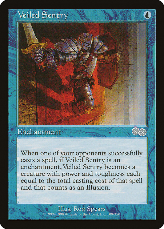 Veiled Sentry (USG-109) - Urza's Saga