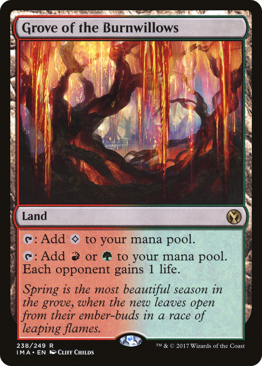 Grove of the Burnwillows (IMA-238) - Iconic Masters