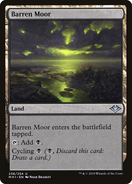 Barren Moor (MH1-236) - Modern Horizons Foil