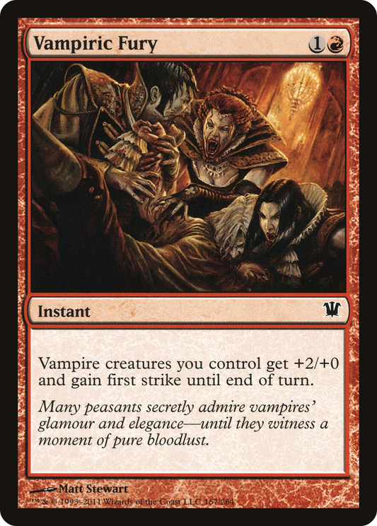 Vampiric Fury (ISD-167) - Innistrad