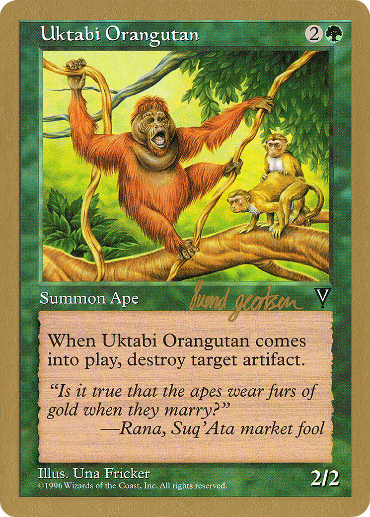 Uktabi Orangutan (WC97-SG123) - World Championship Decks 1997