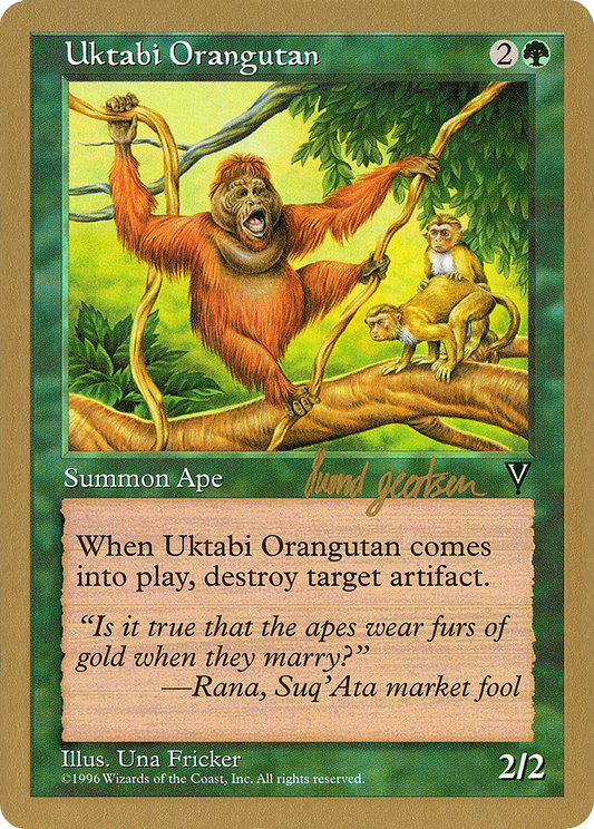 Uktabi Orangutan (WC97-SG123) - World Championship Decks 1997