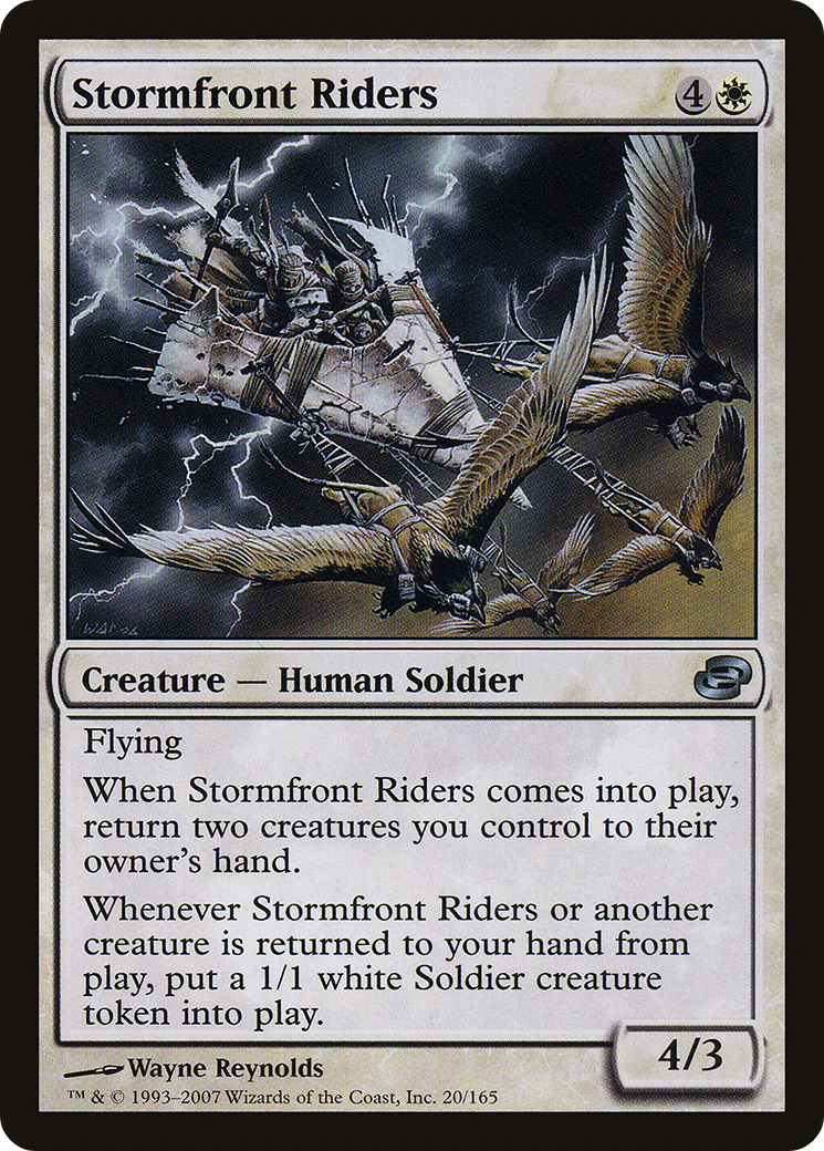 Stormfront Riders (PLC-020) - Planar Chaos Foil