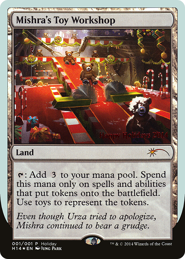 Mishra's Toy Workshop (HHO-014) - Happy Holidays Foil