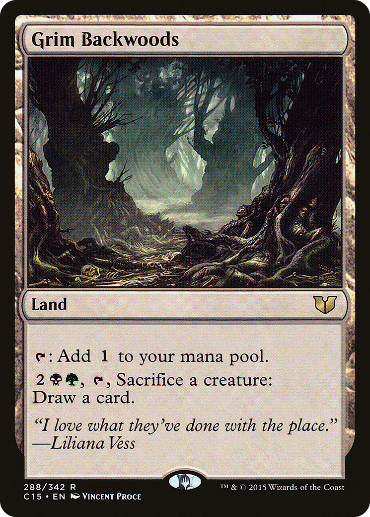 Grim Backwoods (C15-288) - Commander 2015