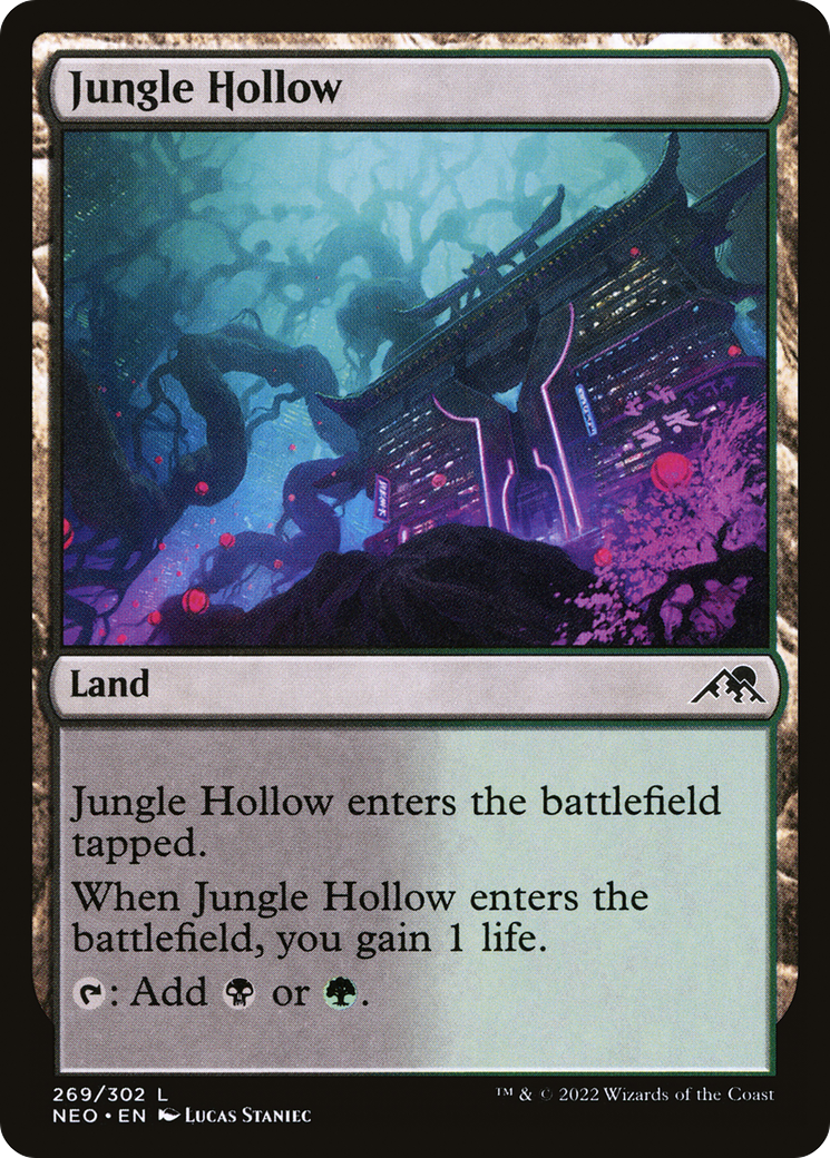 Jungle Hollow (NEO-269) - Kamigawa: Neon Dynasty