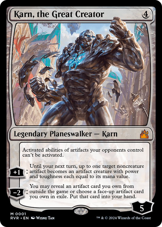 Karn, the Great Creator (RVR-001) - Ravnica Remastered