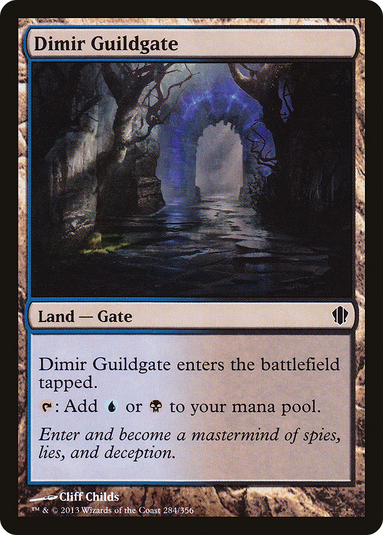 Dimir Guildgate (C13-284) - Commander 2013