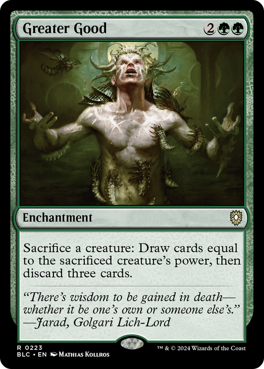Greater Good (BLC-223) - Bloomburrow Commander