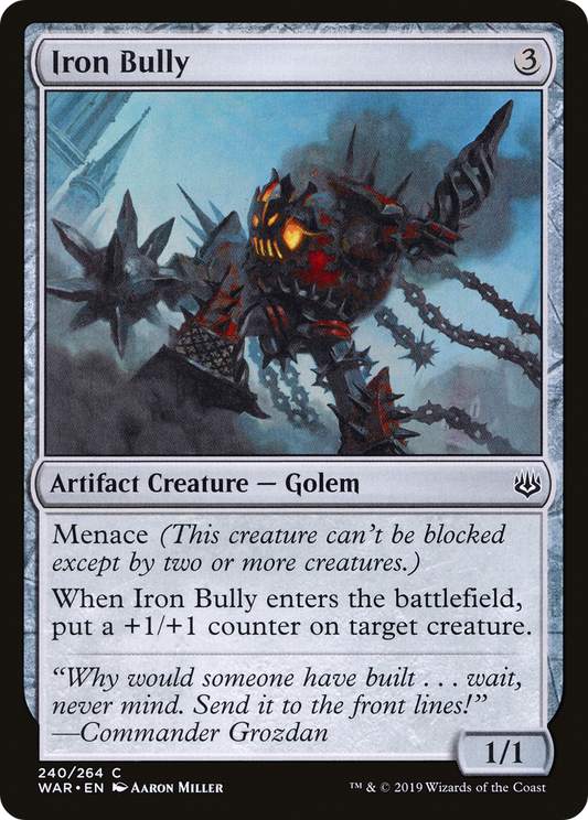 Iron Bully (WAR-240) - War of the Spark Foil