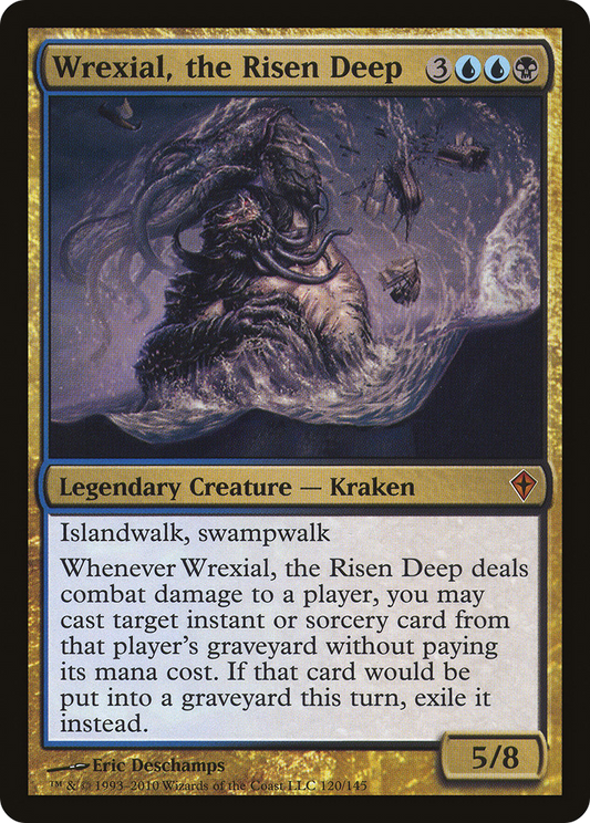 Wrexial, the Risen Deep (WWK-120) - Worldwake Foil