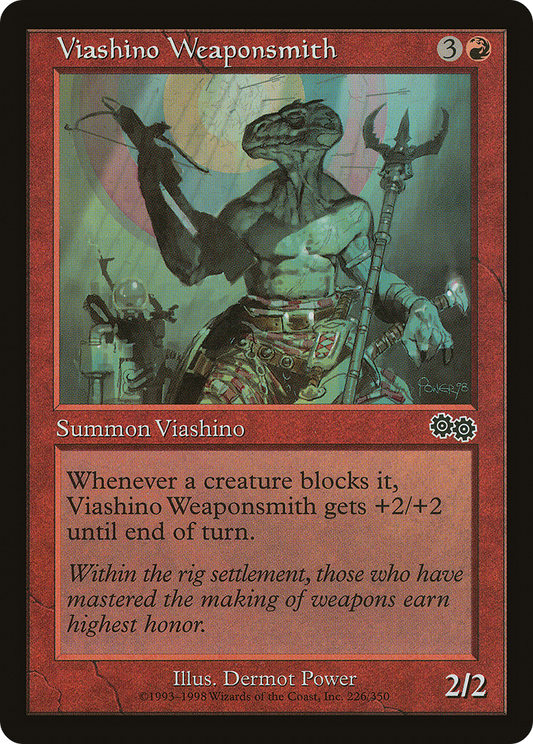 Viashino Weaponsmith (USG-226) - Urza's Saga