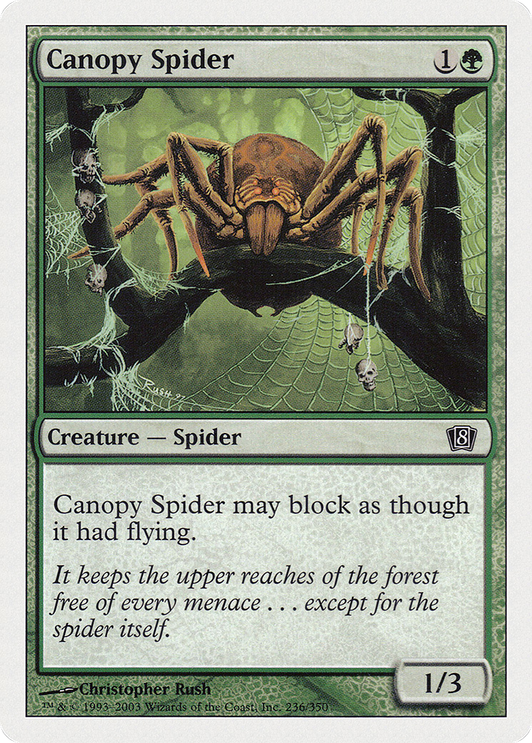 Canopy Spider (8ED-236) - Eighth Edition