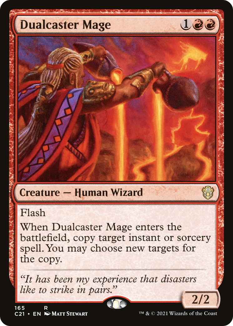 Dualcaster Mage (C21-165) - Commander 2021