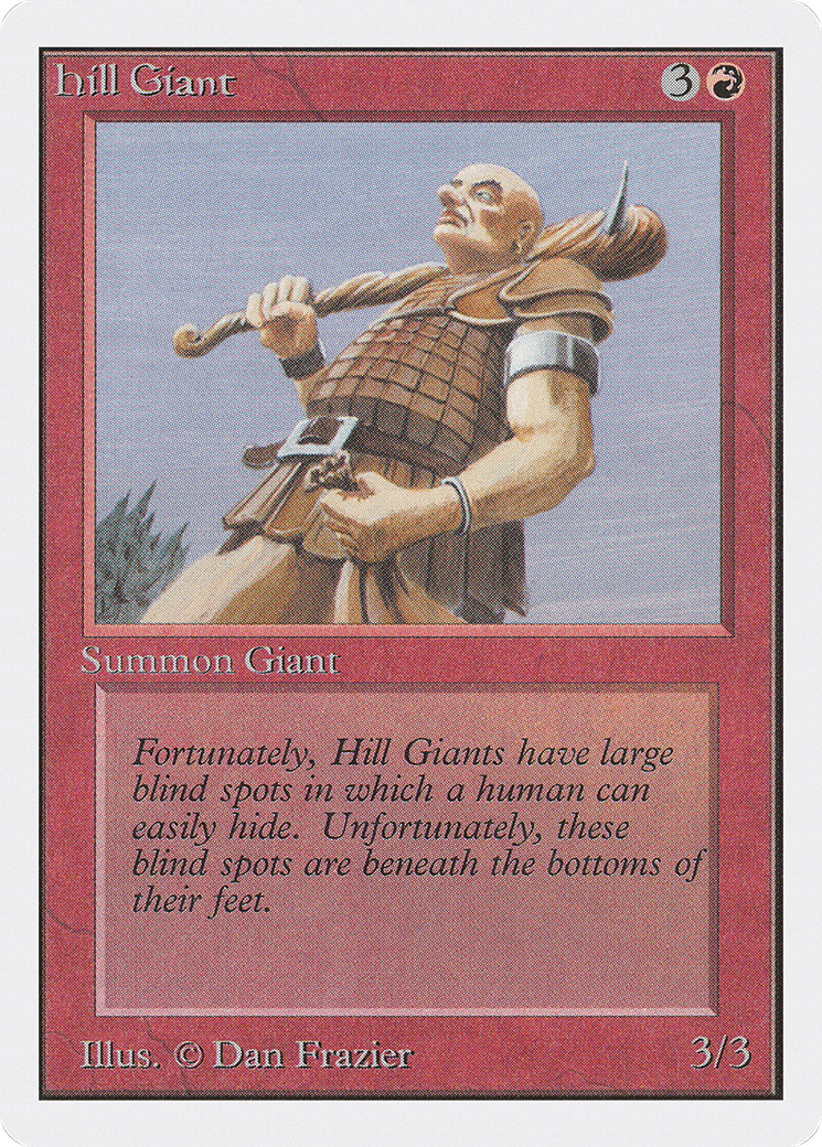 Hill Giant (2ED-158) - Unlimited Edition