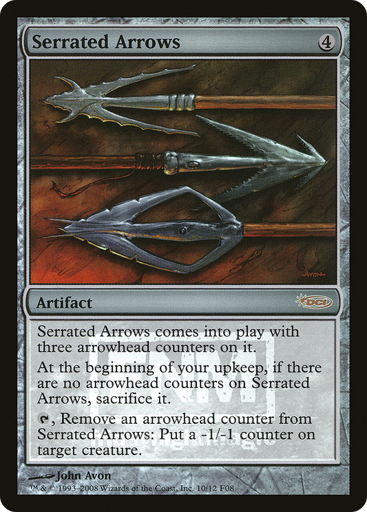 Serrated Arrows (F08-010) - Friday Night Magic 2008 Foil