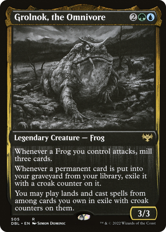 Grolnok, the Omnivore (DBL-505) - Innistrad: Double Feature Foil