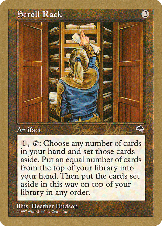 Scroll Rack (WC98-BS308) - World Championship Decks 1998